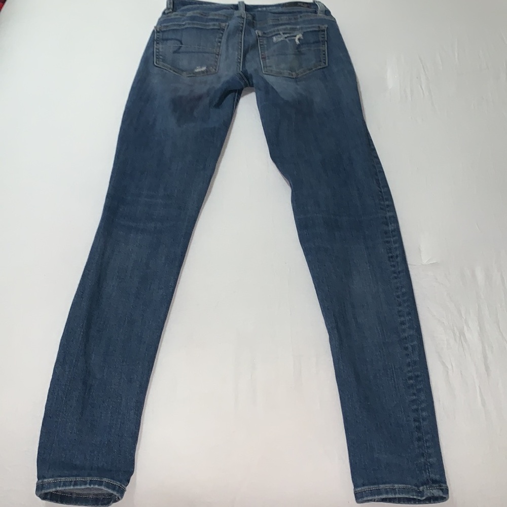 American Eagle Hi-Rise Jegging Super Stretch Size 0 Long - Picture 5 of 6
